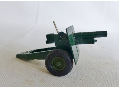 Britains 9705 Canon 25 pounder Gun Howitzer Très Bon Etat droit