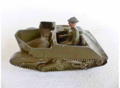 Britains 1876 Bren Gun Carrier Engin Militaire Blindé avec 1 Personnage côté gauche