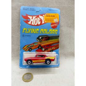 Hot Wheels 9 Chevy 57 Flying Colors Black Wall