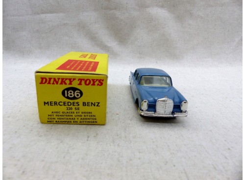 Voiture Miniature Dinky Toys 186 Mercedes-Benz 220 SE - Neuf En Boîte D'origine (MIB) - Occasion