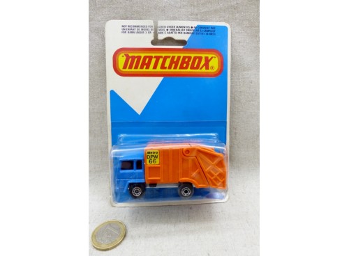 Matchbox Superfast MB 36 Benne à ordure - Refuse Truck