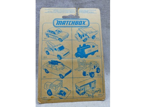 Matchbox Superfast MB36 Benne à ordure - Refuse Truck
