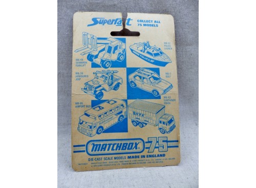 Matchbox Superfast MB32 Pelle Mécanique Atlas sur Chenilles Neuf / Blister