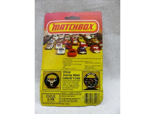 Matchbox Superfast MB60 Pontiac Firebird Racer n° 15 Fast Eddie
