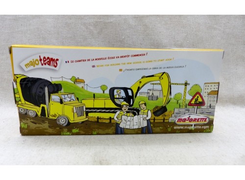 Majorette majoteams Série Builders Camion Toupie à Béton Neuf/Boite