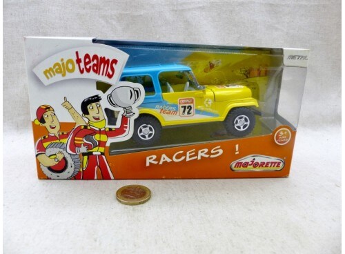 Majorette Série Majoteams Jeep CJ Racers