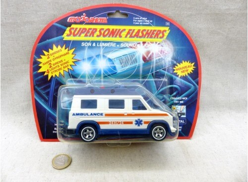 Majorette Serie 3300 Ambulance Super Sonic Flasher