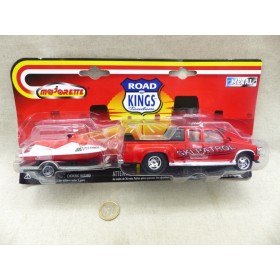 Majorette Série 3200 Road Kings Tandem Chevrolet Dooley et Jet Ski
