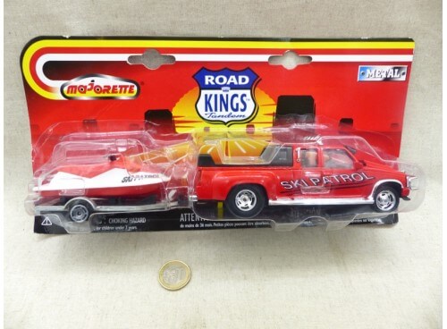 Majorette Série 3200 Road Kings Tandem Chevrolet Dooley et Jet Ski