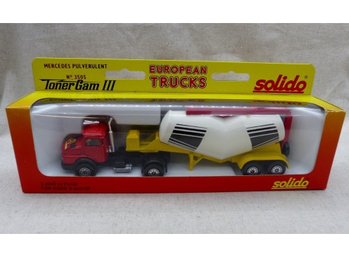 Solido 3505 Camion Mercedes Semi Pulverulent