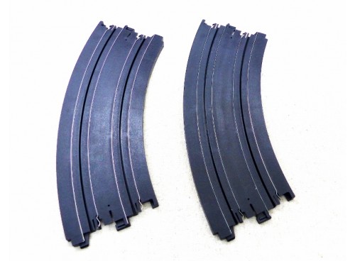 Tomy AFX 8662 Rail Courbe Extérieure 1/8° de Cercle  neuf 12" - 30,4 cm (Paire)