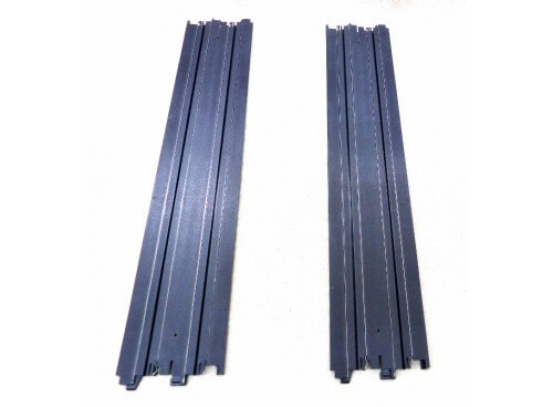 pistes pour circuit routier Ho Tomy AFX 8621 Rail Droit neuf 15"- 38 cm (Paire)