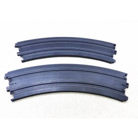pistes circuits HoTomy AFX 8663 Rail Courbe "Super Extérieure" neuf 1/8° de cercle 15" - 38,1 cm (Paire)