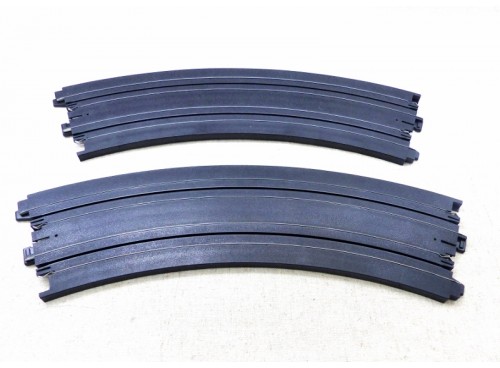 pistes circuits HoTomy AFX 8663 Rail Courbe "Super Extérieure" neuf 1/8° de cercle 15" - 38,1 cm (Paire)