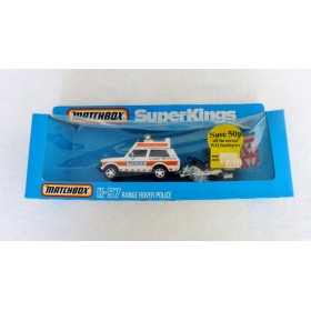 Matchbox KingSize K-97 SuperKings Set Range Rover Police