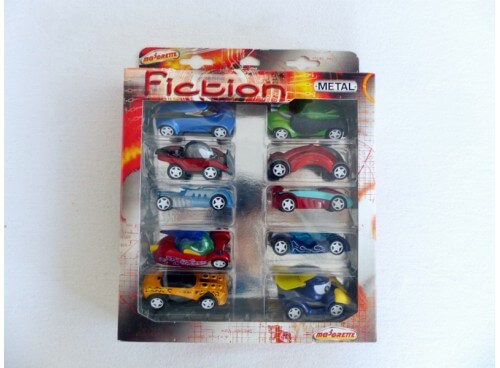 Majorette Coffret 10 véhicules thème Fiction