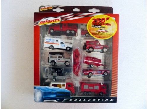 Majorette Collection Coffret Services de Secours et pompiers USA