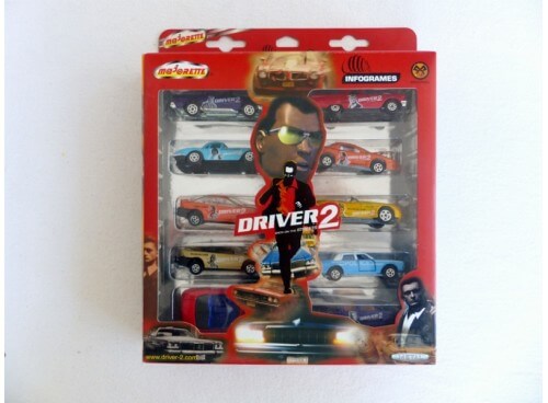 Majorette Rare Coffret " DRIVER 2 " pack de 10