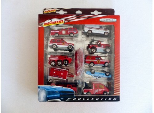 Majorette Collection coffret  Pompiers et Services de secours