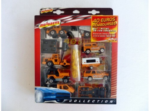 Majorette Collection pack 30 pièces thème Travaux Publics