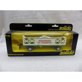 Solido 389 Remorque Fardier