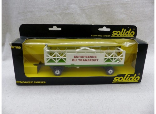 Solido 389 Remorque Fardier
