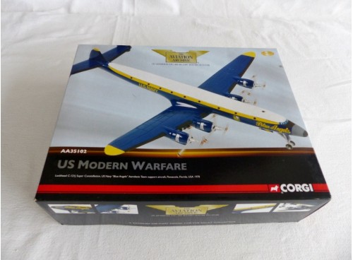Corgi Toys AA35102 Lokheed C121-J Super Constellation US Navy Blue Angel