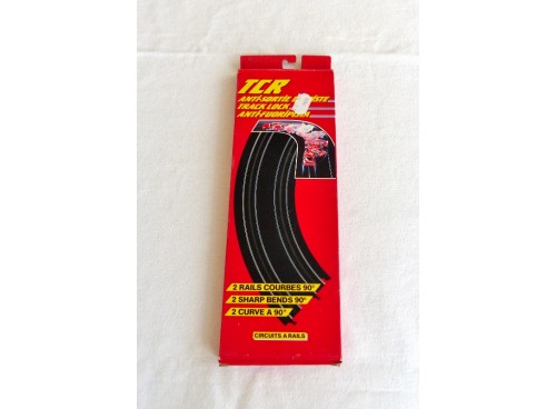 TCR ASP 76-058 paire de rails courbes STD 90°