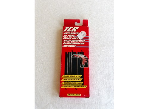 TCR ASP 76-097 paire de rails droits 16 cm Track lock