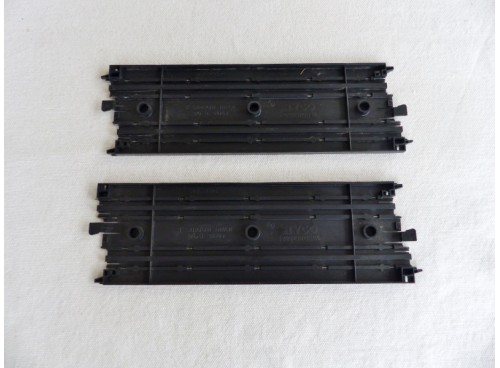 accessoire piste de circuit routier Tyco 5830T paire rails droits courts 6" - 15,2 cm