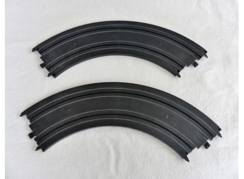 Tyco 5831 paire courbe 1/4 de cercle 9" (Standard 90° )