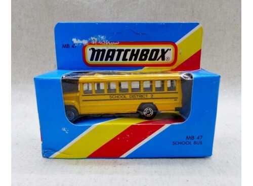 Matchbox Superfast MB 47 School Bus neuf en boite
