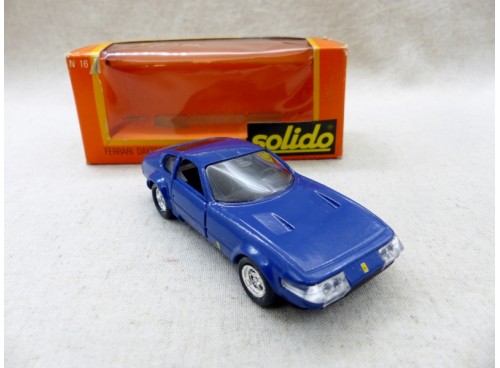 Solido 16 Ferrari Daytona bleu nuit