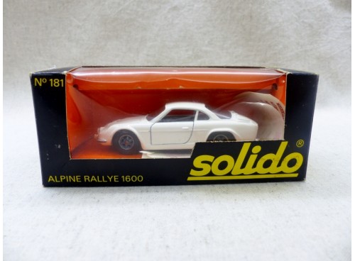 Solido 181 Alpine Rallye 1600