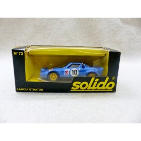 Solido 73 Lancia Stratos bleue Rallye de Monte Carlo