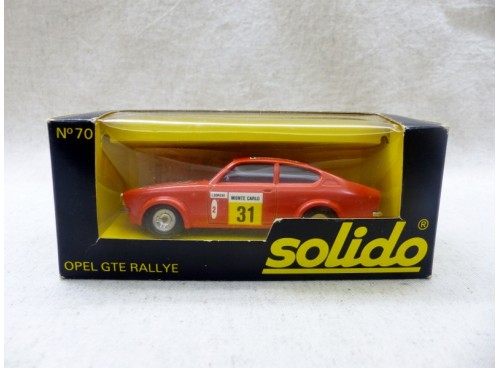 Solido 70 Opel GTE Rallye