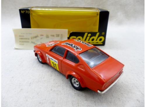 Solido 70 Opel GTE Rallye arriere
