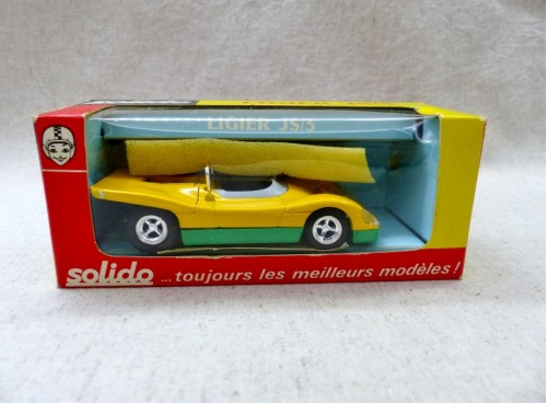 Solido 195 Ligier JS/3 jaune boite