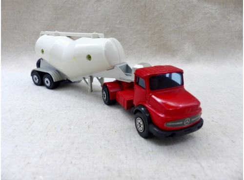 Solido 376 Camion Mercedes Semi-Remorque Pulvérulente  (2)