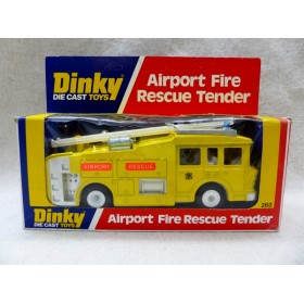 Dinky Toys 263 Airport Fire Rescue Tender Camion Pompiers aéroport