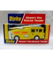 Dinky Toys 263 Airport Fire Rescue Tender Camion Pompiers aéroport