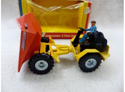 Dinky Toys 430  Johnson 2Ton Dumper dessus