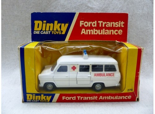 Dinky Toys 276 Ford Transit Ambulance Near Mint/Boite