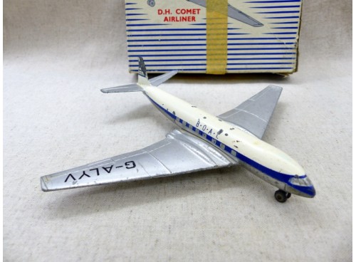 Dinky Toys 999 Avion De Haviland Comet B.O.A.C. avec boite