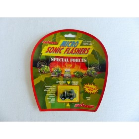 Majorette 1317 Sonic Flashers Auto Mitrailleuse neuf blister
