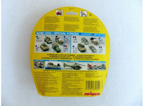 Majorette 2338 Sonic Flashers Véhicule Commando neuf blister