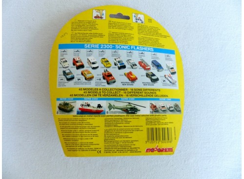 Majorette Rare Sonic Flashers Camion porte fusée NASA neuf blister