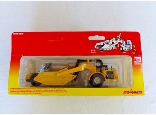 Majorette 4510 Série Construction Scraper Neuf / Boite arriere