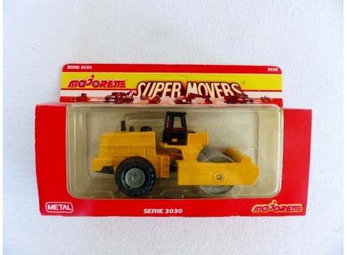 Majorette 3038  Série 3030 Super Movers Rouleau Compresseur neuf boite