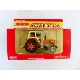 Majorette 3012 Série 3010-3020 Super Movers Tracteur Orange neuf boite